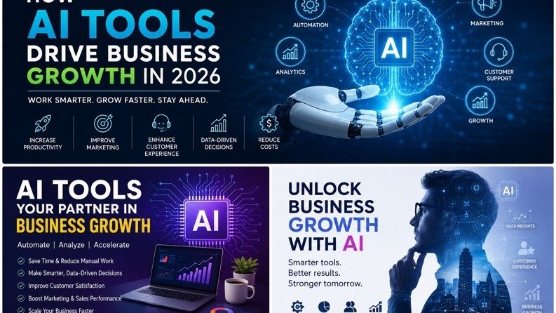 How AI Tools Can Increase Business Growth in 2026
